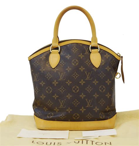 louis vuitton lockit nm handbag monogram canvas gm